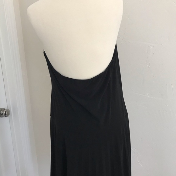 Black Halter Dress - Picture 2 of 5